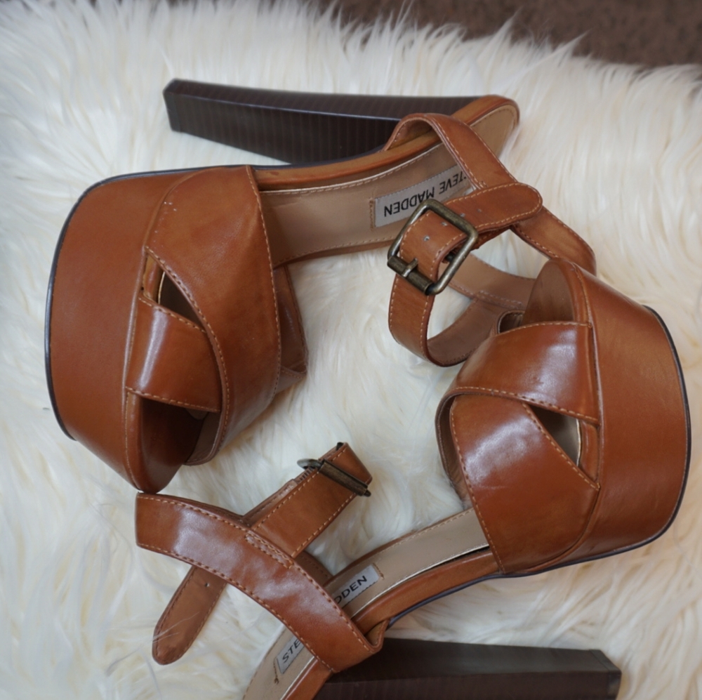 Brown heels